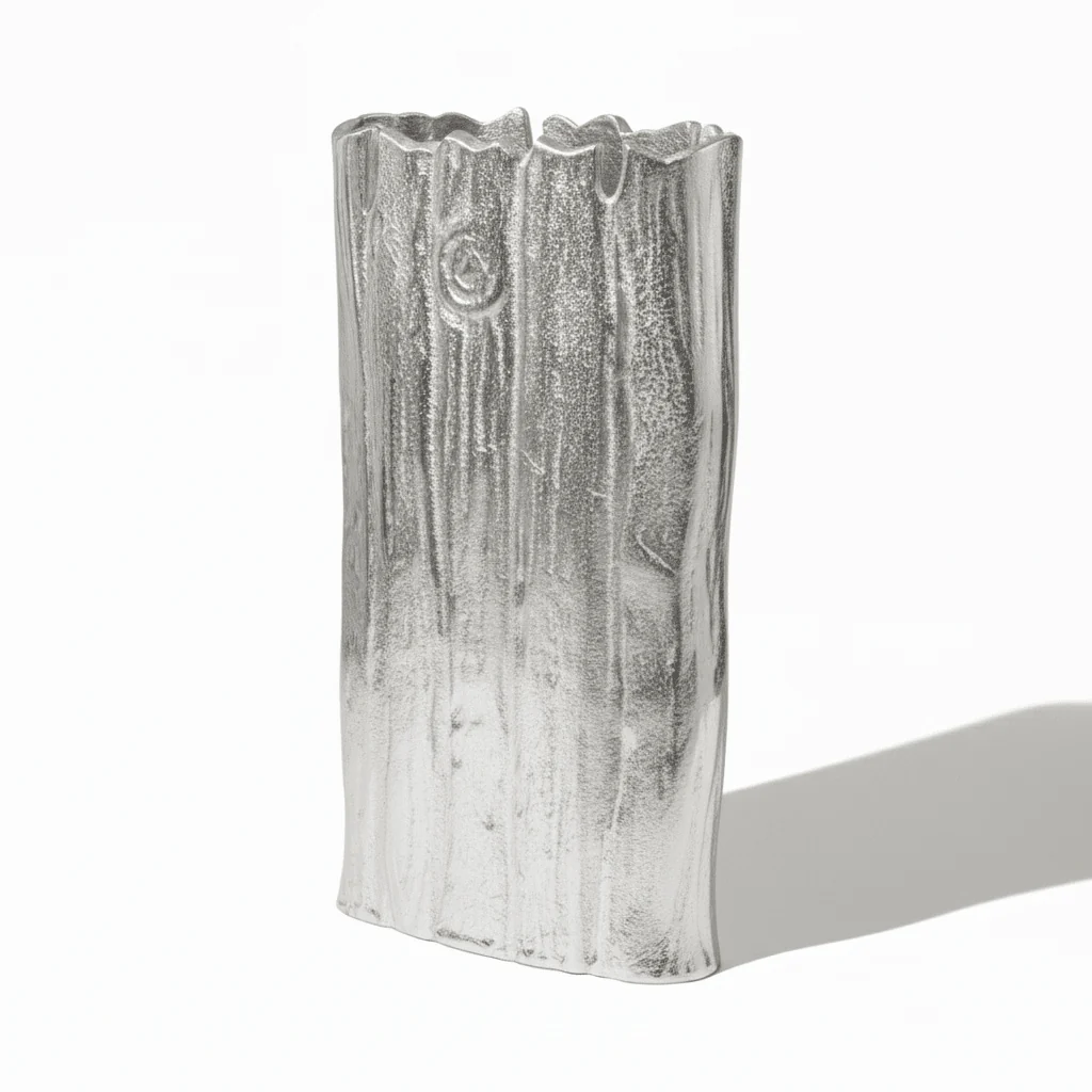 Albero Large Silver Vase - Image 4