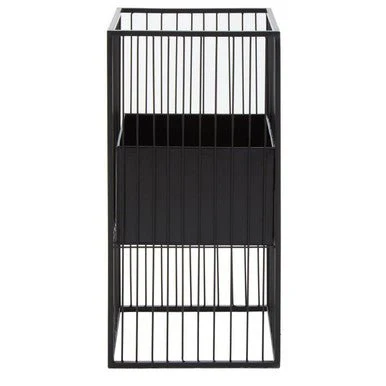 Alden Black Floor Standing Planter - Image 14