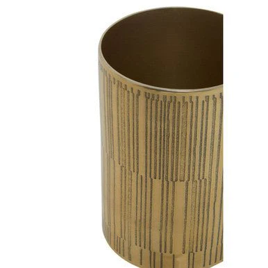 Allegra 300ml Gold Finish Aluminium Tumbler - Image 6