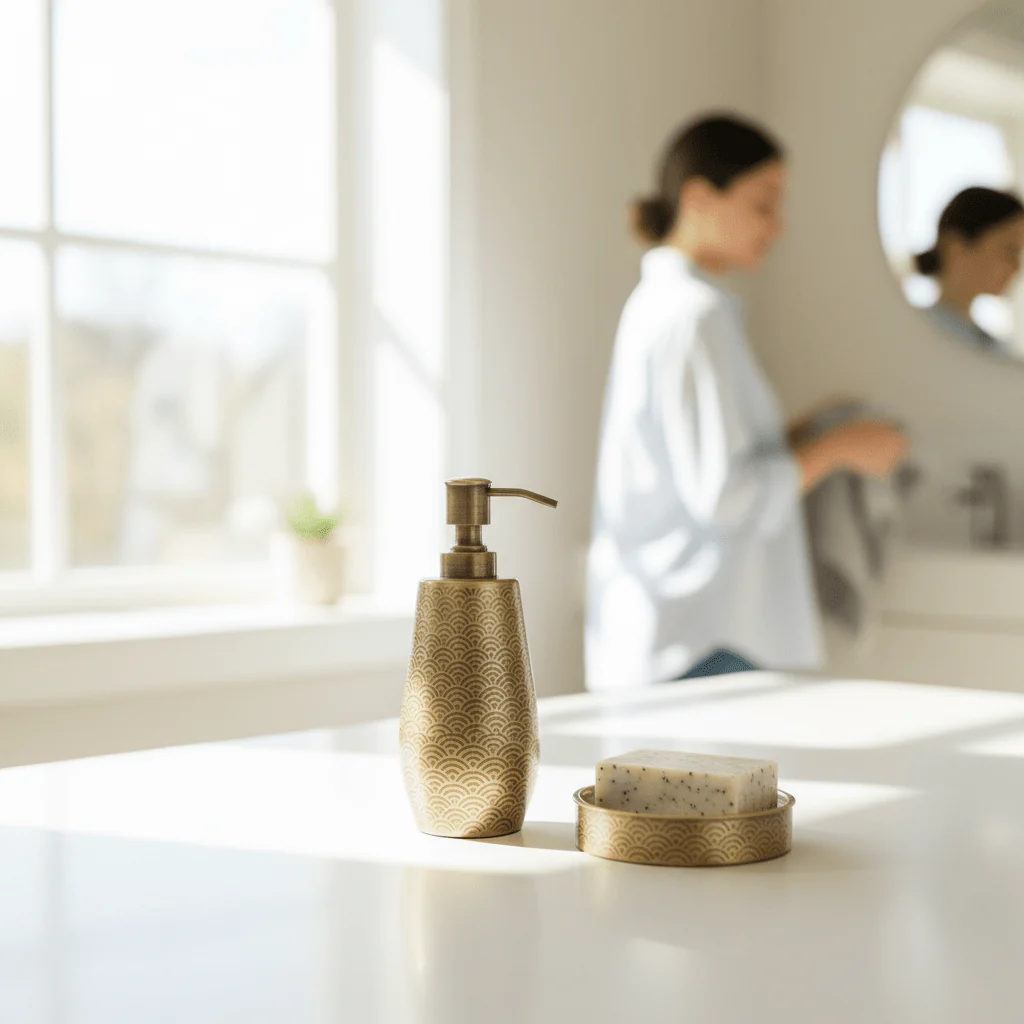 Allegra Aluminium Soap Dish. - Image 2