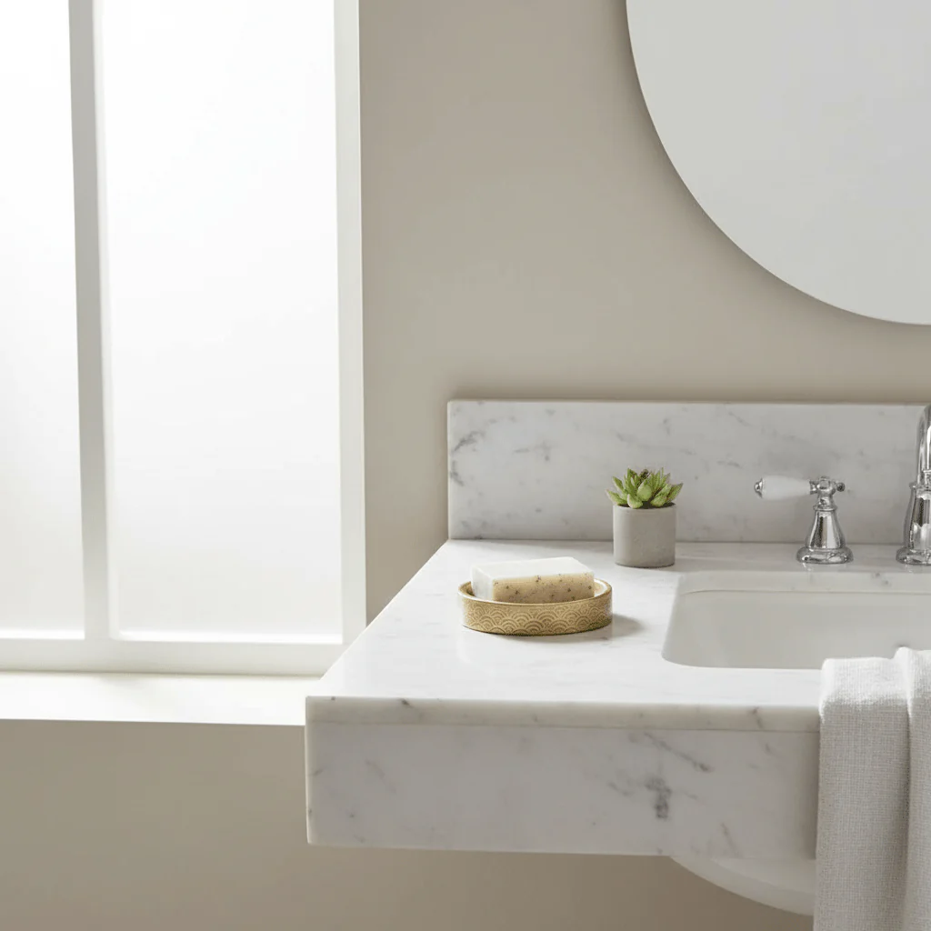 Allegra Aluminium Soap Dish. - Image 3