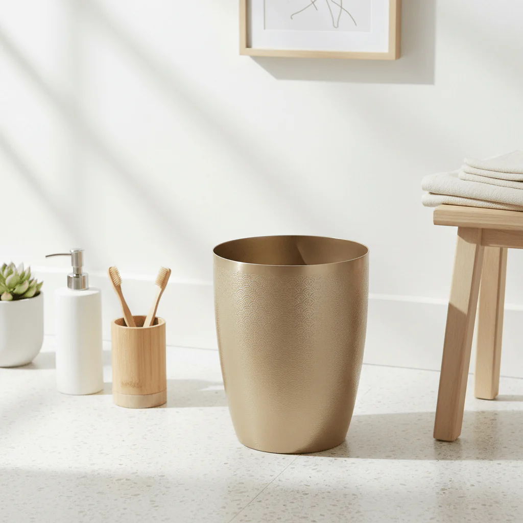 Allegra Aluminium Waste Bin - Image 3