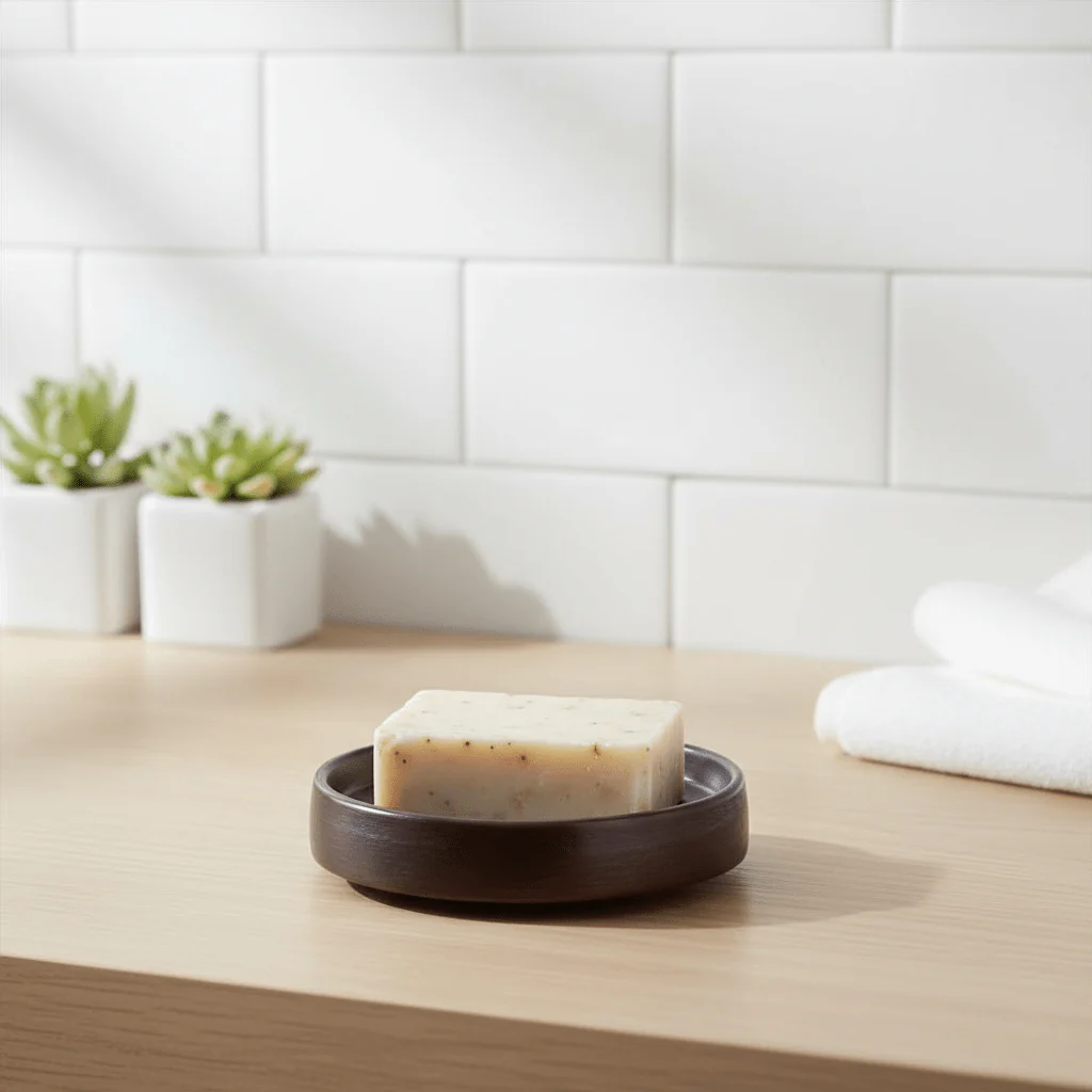 Allegra Bronze Finish Soap Dish - Image 3