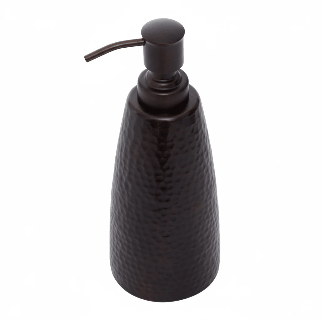 Allegra Bronze Finish Soap Dispenser