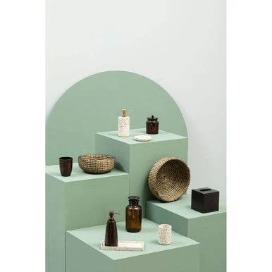 Allegra Bronze Finish Soap Dispenser - Image 7