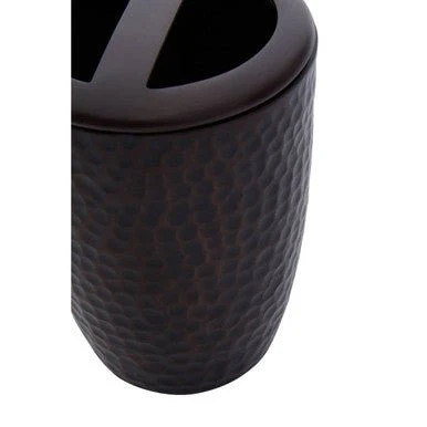 Allegra Bronze Finish Toothbrush Holder - Image 7