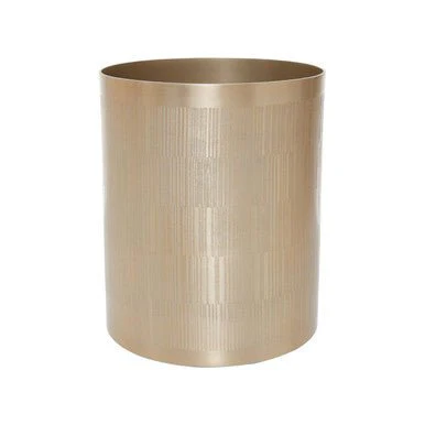 Allegra Champagne Finish Waste Bin - Image 9