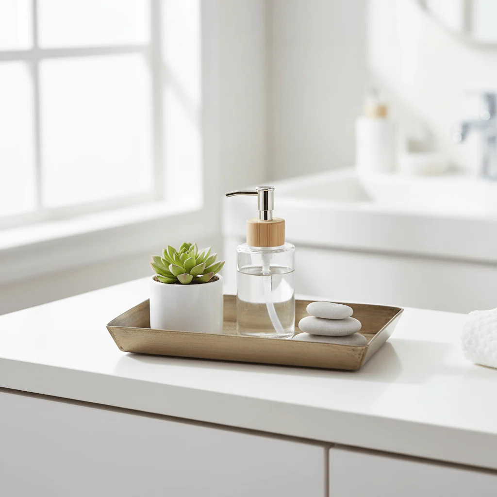 Allegra Etched Detail Aluminium Tray - Image 4