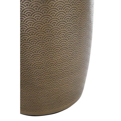 Allegra Etched Detail Aluminium Waste Bin - Image 8