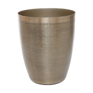 Allegra Etched Detail Aluminium Waste Bin - Image 9