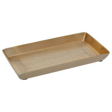 Allegra Etched Metallic Bathroom Tray - Image 5