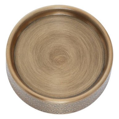 Allegra Etched Metallic Soap Dish - Image 5