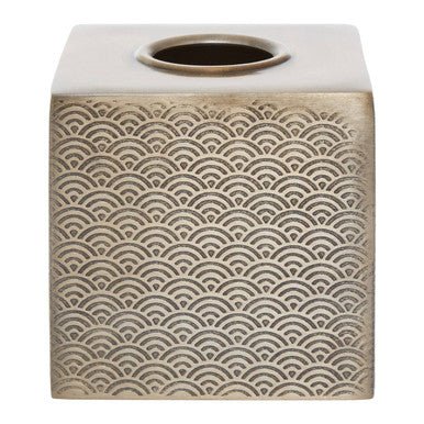 Allegra Etched Metallic Tissue Box - Image 5