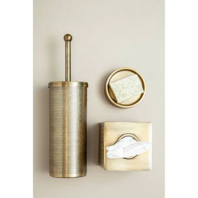 Allegra Etched Metallic Tissue Box - Image 6
