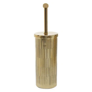 Allegra Gold Finish Aluminium Toilet Brush - Image 12