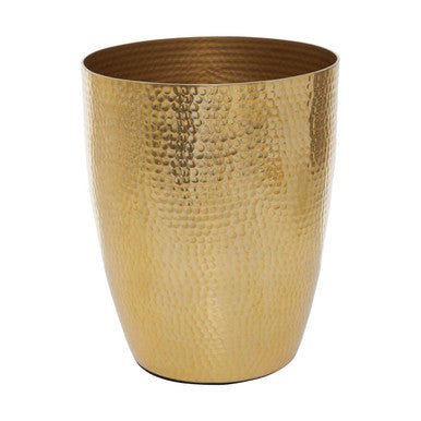 Allegra Gold Finish Waste Bin - Image 8