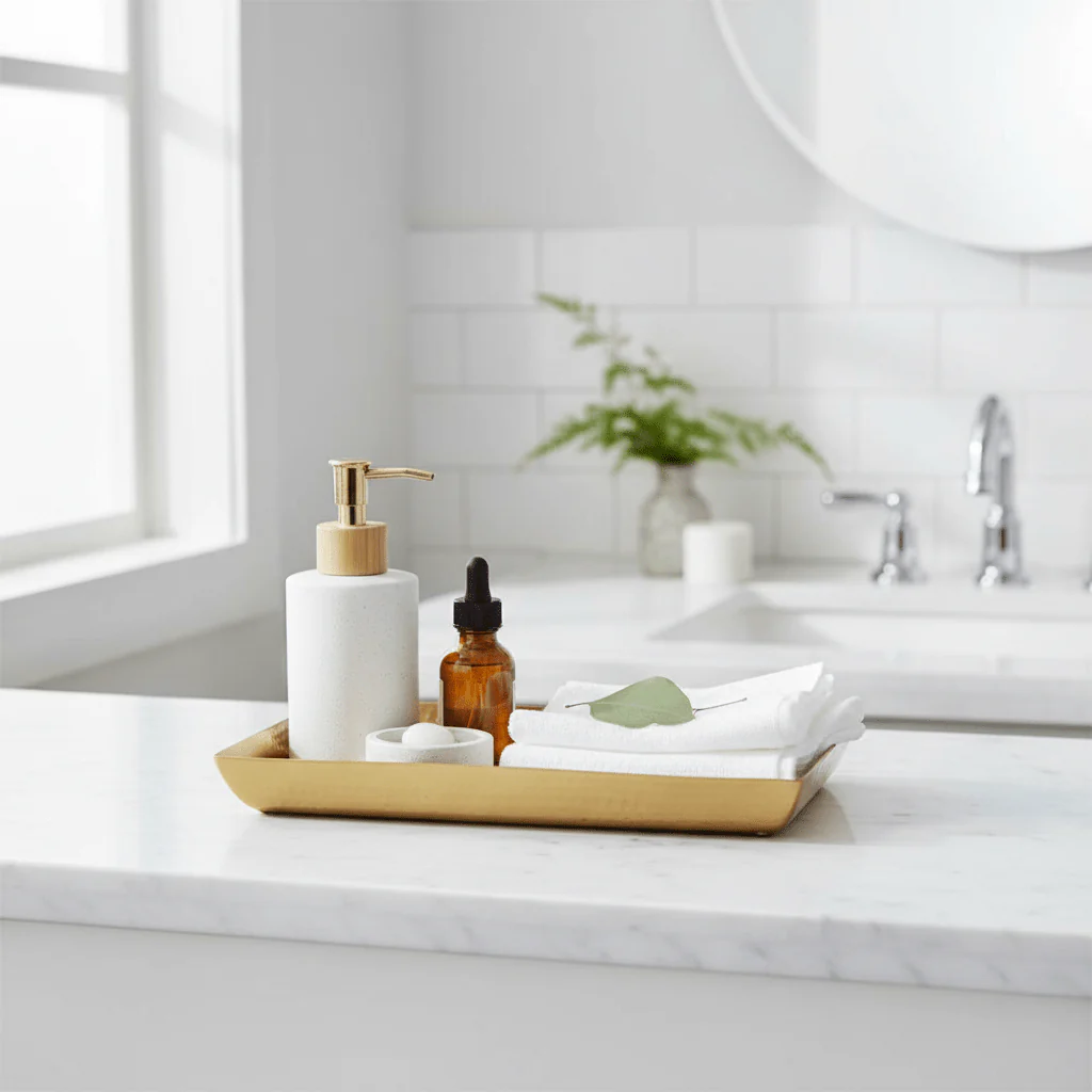 Allegra Hammered Effect Tray - Image 3