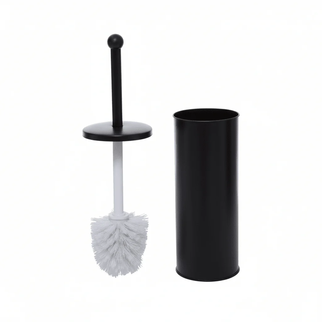 Allegra Kiara Black Toilet Brush