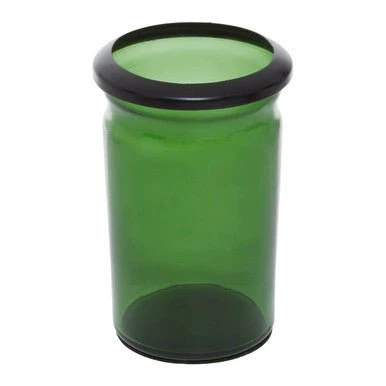 Allegra Kiara Green Glass Bathroom Glass Tumbler - Image 5