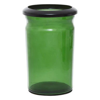 Allegra Kiara Green Glass Bathroom Glass Tumbler - Image 9