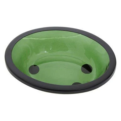 Allegra Kiara Green Glass Soap Dish - Image 10