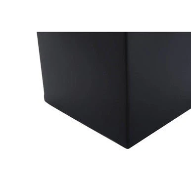 Allegra Stainless Steel Black Tissue Box - Image 11