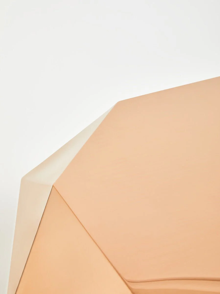 Allure Rose Gold Diamond Cut Coffee Table - Image 8