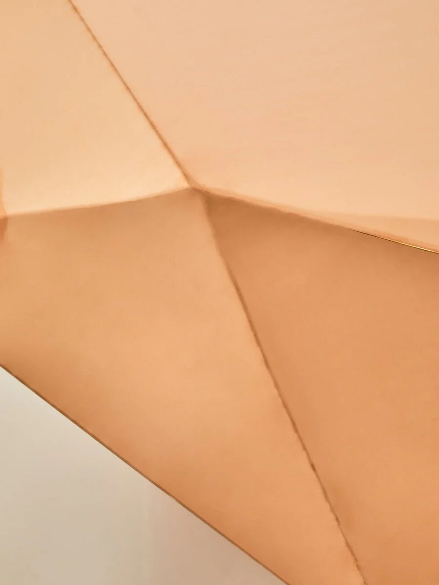 Allure Rose Gold Diamond Cut Coffee Table - Image 9