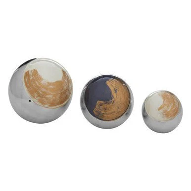 Alma Set Of 3 Deco Brushstroke Balls - Image 5