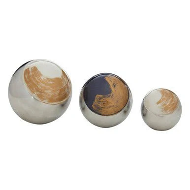 Alma Set Of 3 Deco Brushstroke Balls - Image 9
