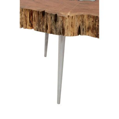 Almora Acacia Wood Log Coffee Table - Image 10
