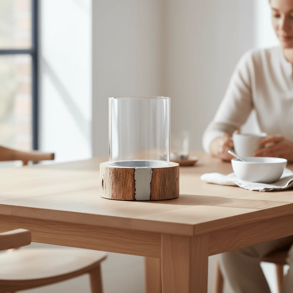 Almora Small Hurricane Candle Holder - Image 2