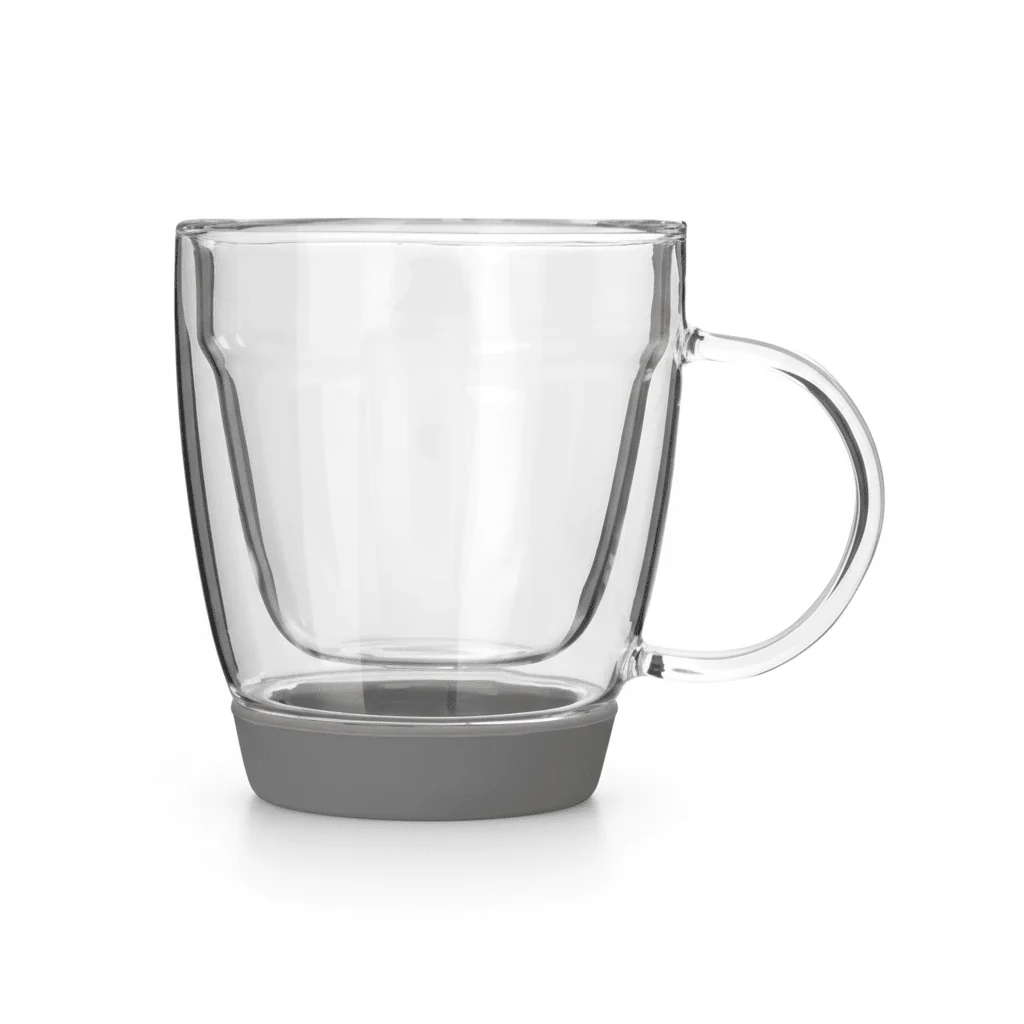 Amari Double Wall Glass Mug 220ml