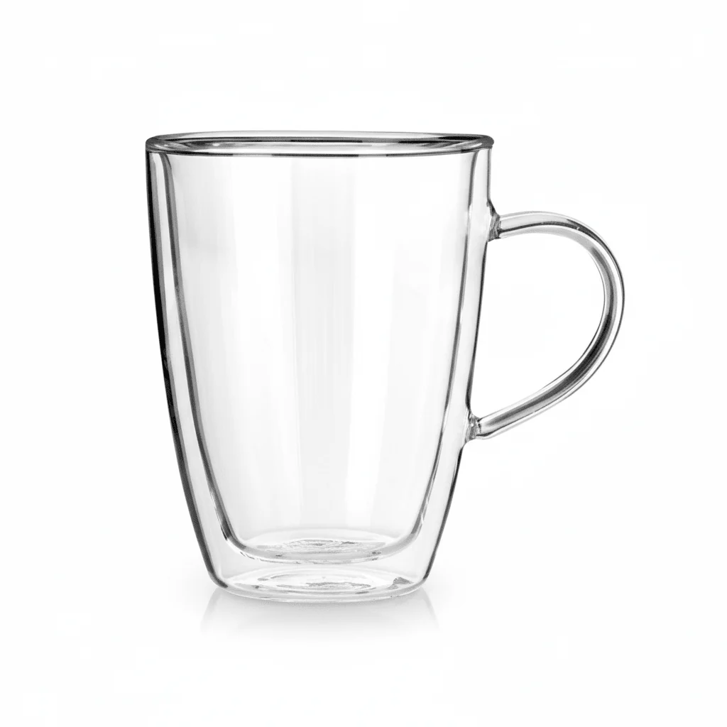 Amari Double Wall Glass Mug 330Ml