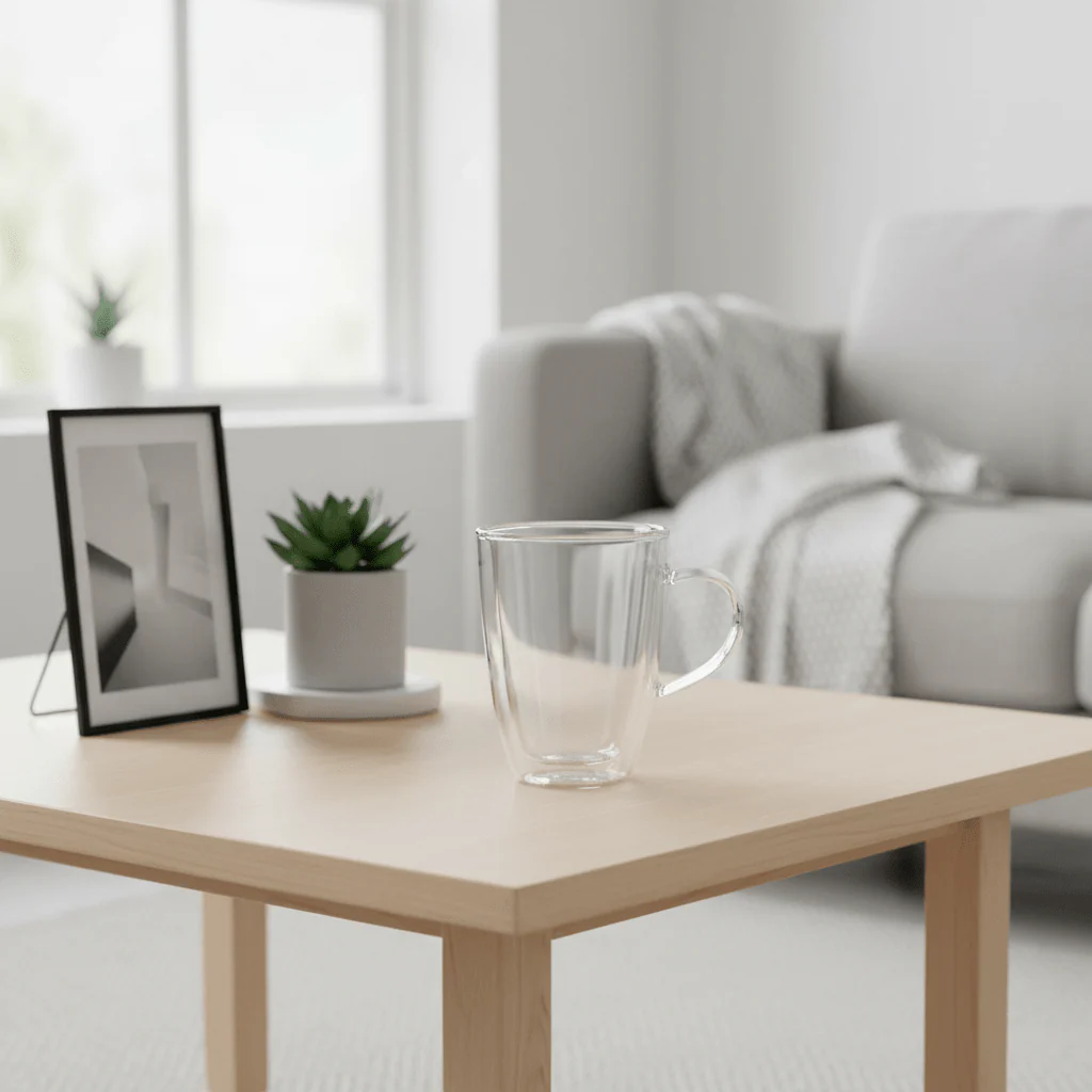 Amari Double Wall Glass Mug 330Ml - Image 3