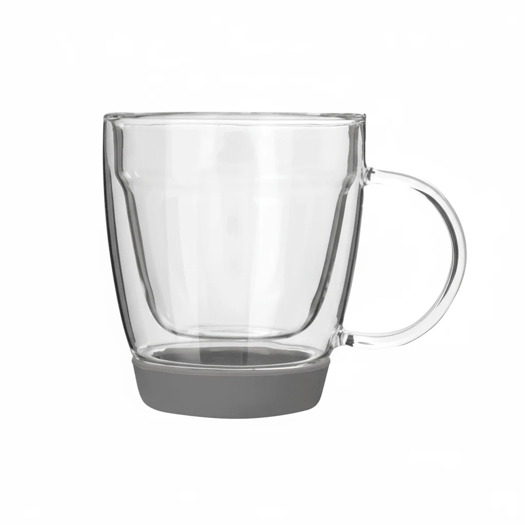 Amari Double Wall Glass Mug 350ml