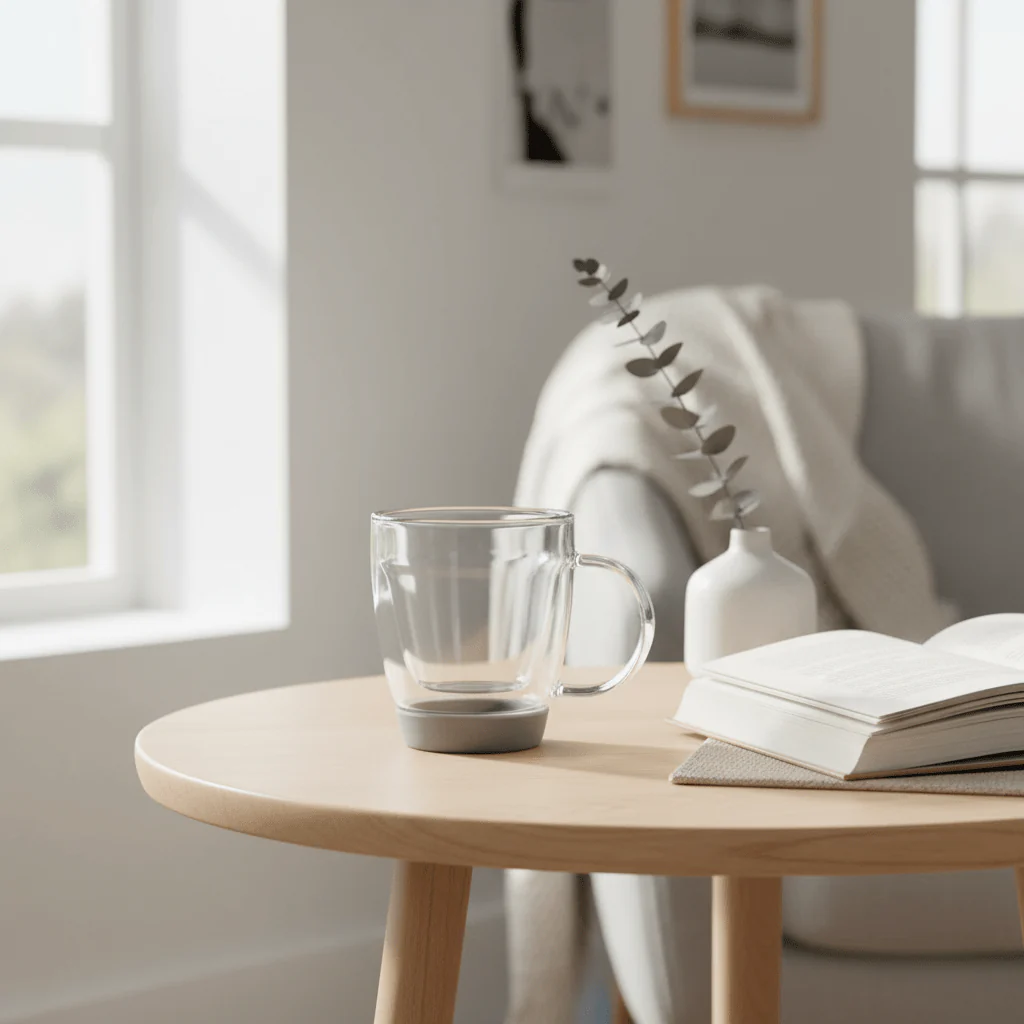 Amari Double Wall Glass Mug 350ml - Image 7