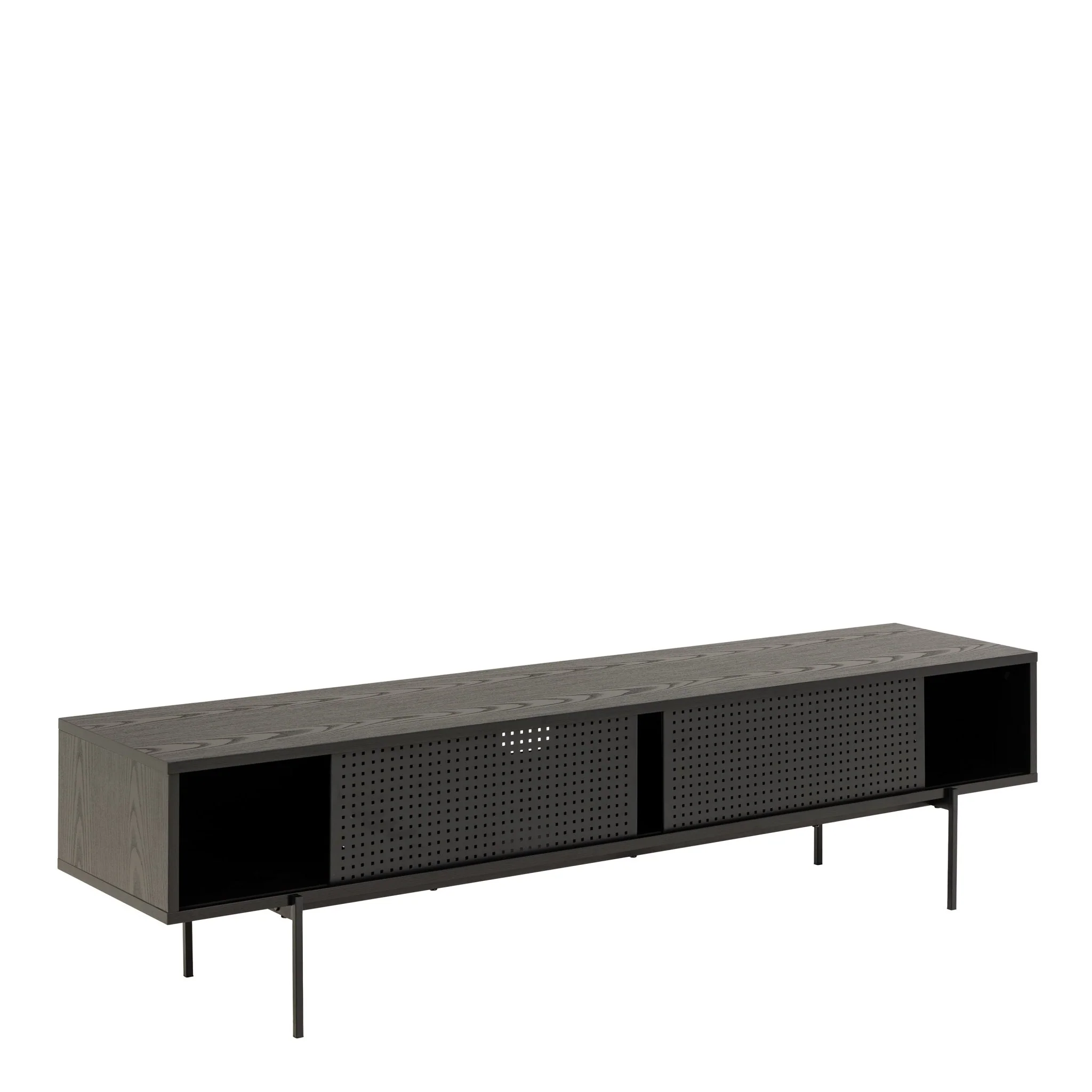 Angus TV Unit in Black - Image 4