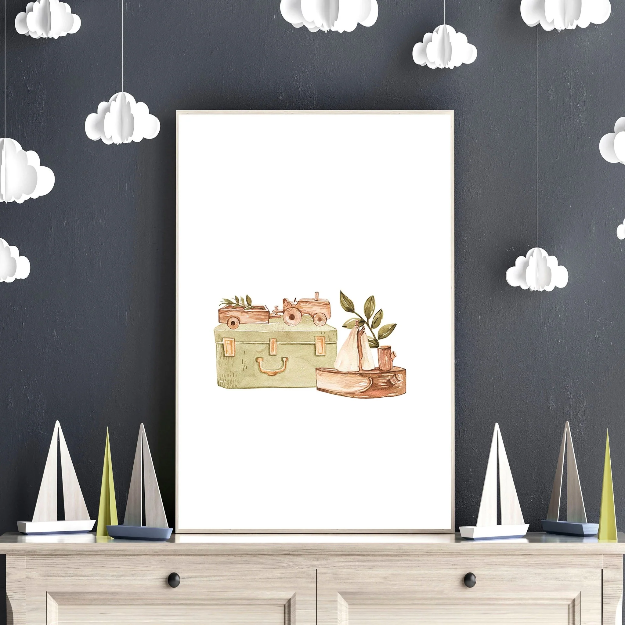 Animal wall art for Nursery | set of 3 wall art prints - Image 4