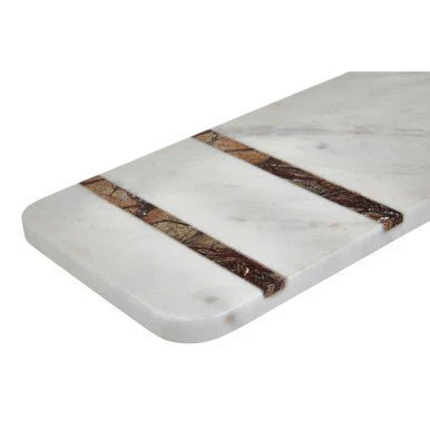 Annika White And Brown Forest Marble Paddle Board - Image 7