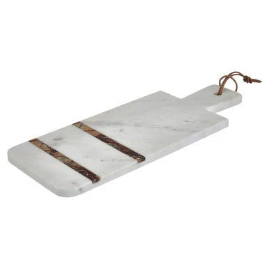 Annika White And Brown Forest Marble Paddle Board - Image 8