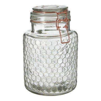 Apiary Rose Gold Wire Small Glass Jar - Image 5
