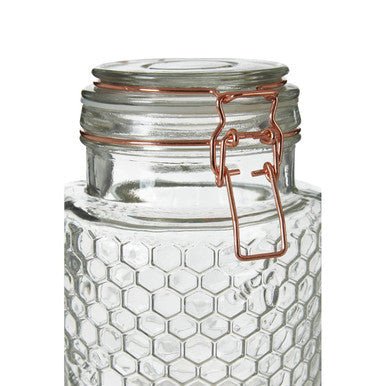 Apiary Rose Gold Wire Small Glass Jar - Image 6