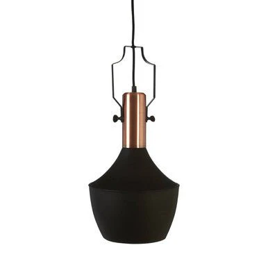 Argo Medium Pendant Light in Black and Copper - Image 6