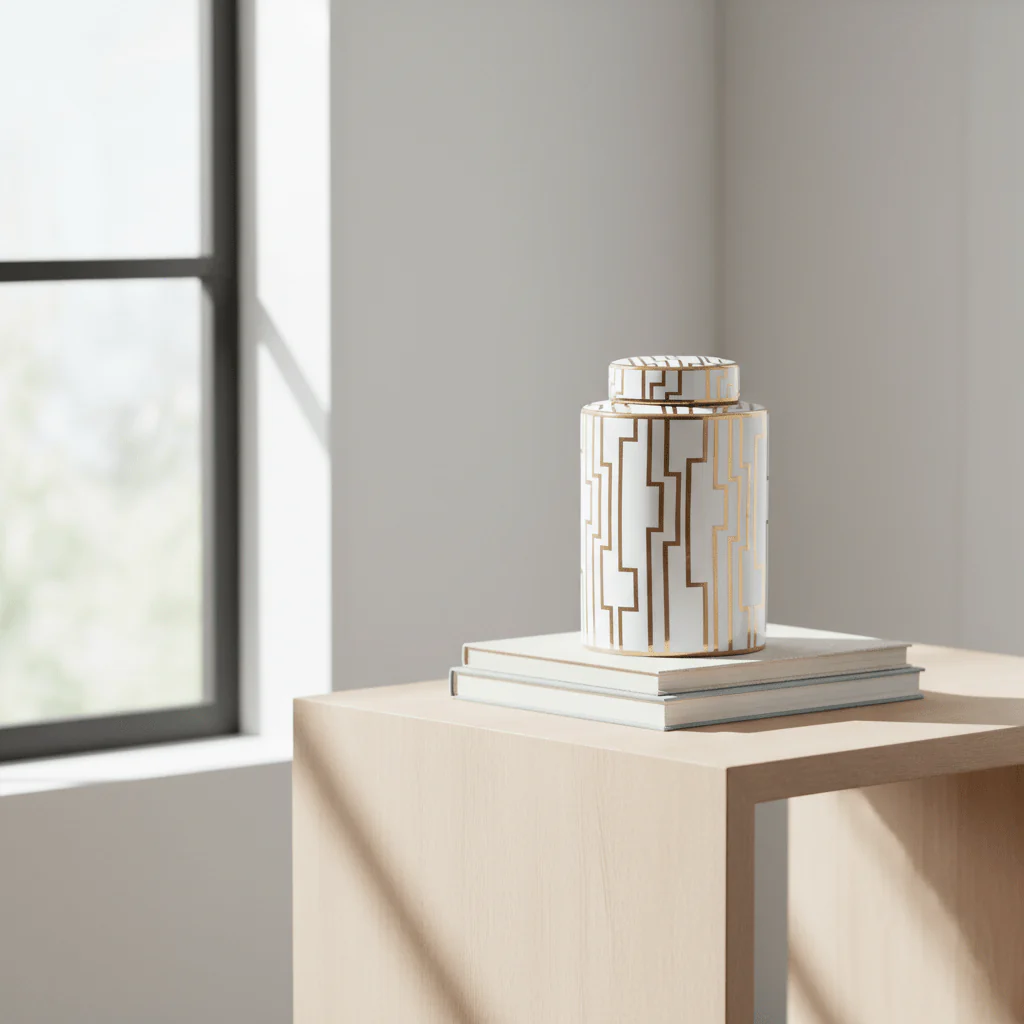 Ariana Small Ceramic Jar - Image 4