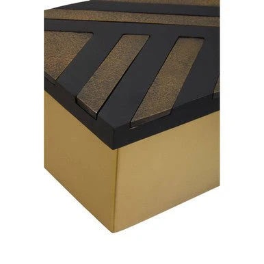 Aris Small Black and Gold Storage Box - Image 10
