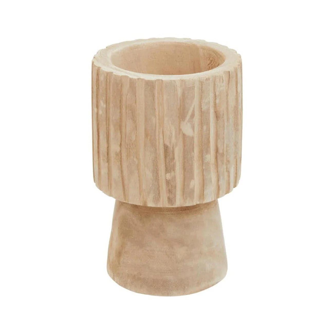 Arlo Engraved Wooden Vase - Image 5