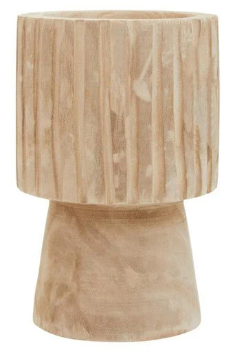 Arlo Engraved Wooden Vase - Image 6