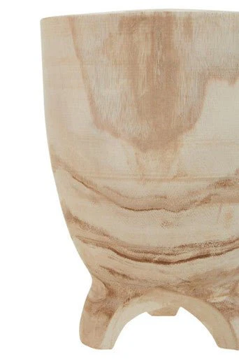 Arlo Large Natural Wooden Planter - Image 9