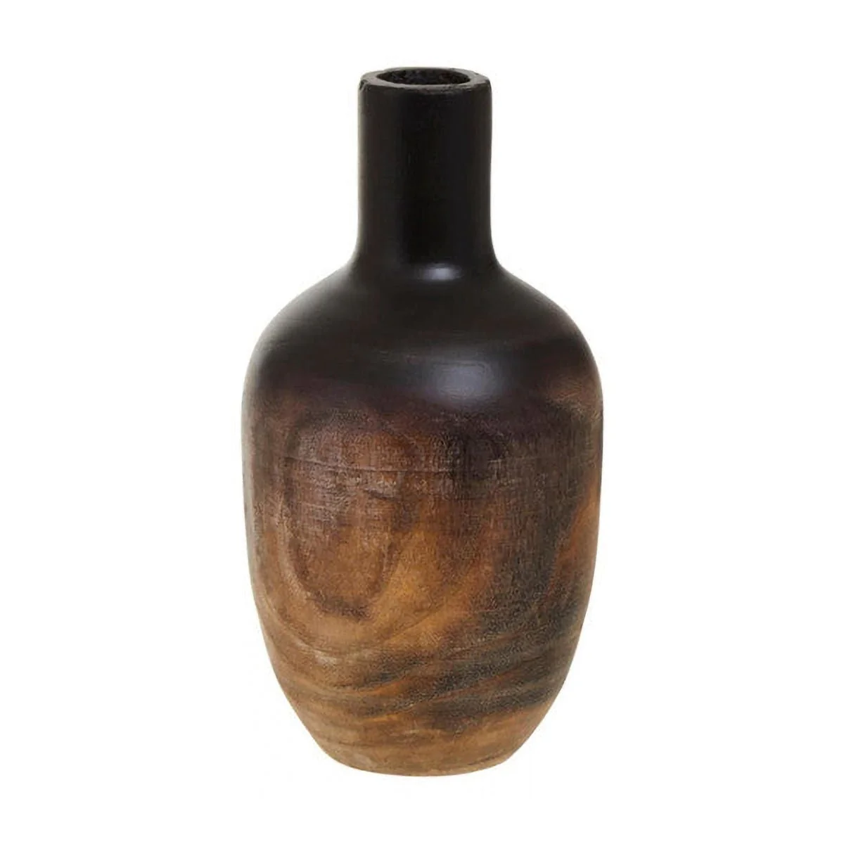 Arlo Large Wooden Ombre Vase - Image 5